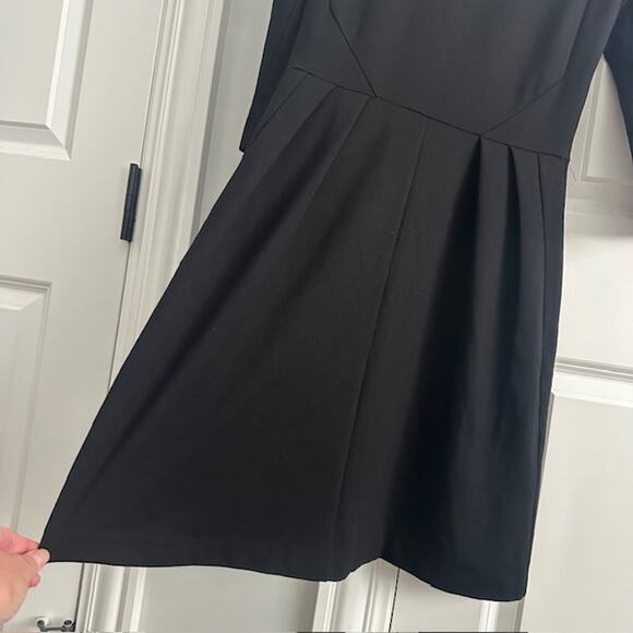 Amanda Uprichard Black Ponte Classic Dress Size: Medium - Picture 3 of 11